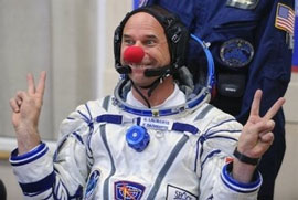 Guy Laliberte - Cirque du Soleil founder is first clown in space